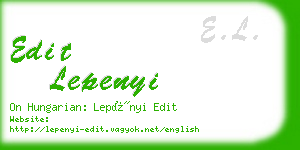 edit lepenyi business card